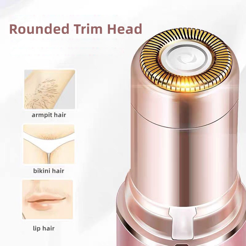 Lipstick Shaver Electric Eyebrow Trimmer Women's Hair Remover Underarm Battery Hair Remover Hair Scraper Mini Shaver