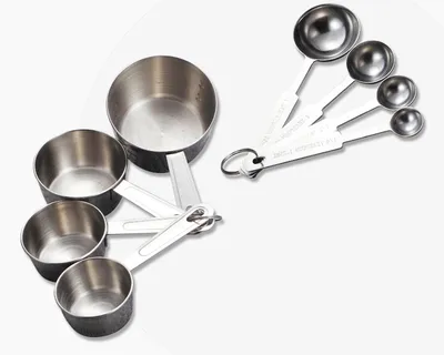 Liquid Measuring Cups and Spoons Set Liquid Measuring Cups and Spoons Set