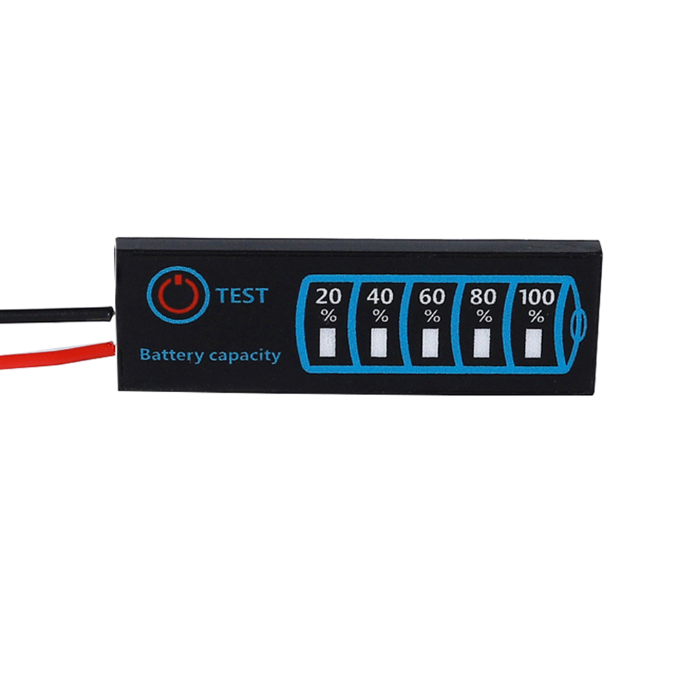 Lithium 5-30V Lead Acid Battery Level Indicator Tester LCD Display Meter Module Capacity Voltage Meter Lithium 5-30V Lead Acid Battery Level Indicator Tester LCD Display Meter Module Capacity Voltage Meter