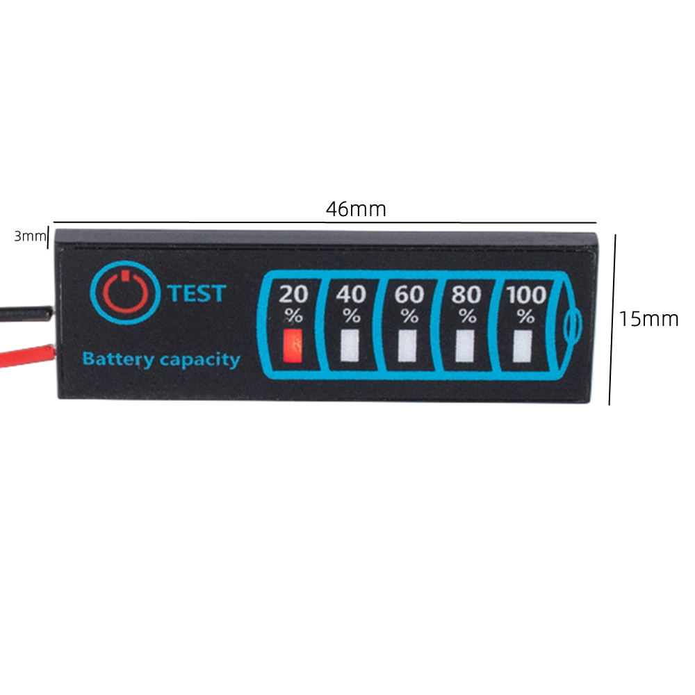 Lithium 5-30V Lead Acid Battery Level Indicator Tester LCD Display Meter Module Capacity Voltage Meter Lithium 5-30V Lead Acid Battery Level Indicator Tester LCD Display Meter Module Capacity Voltage Meter
