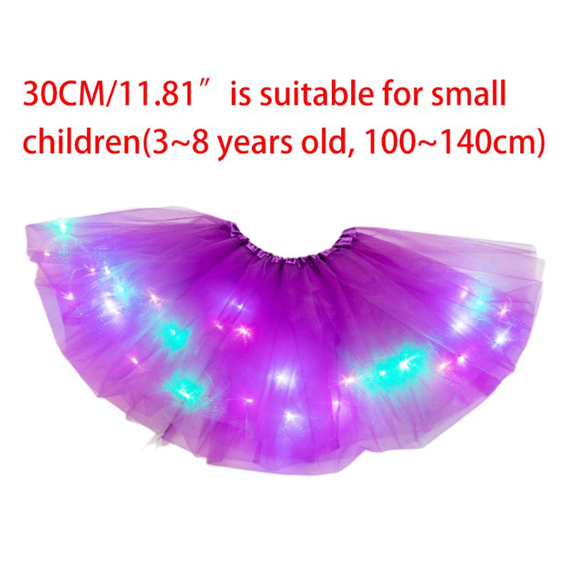 Little Girls LED Light Up Tutu Skirt Little Girls LED Light Up Tutu Skirt