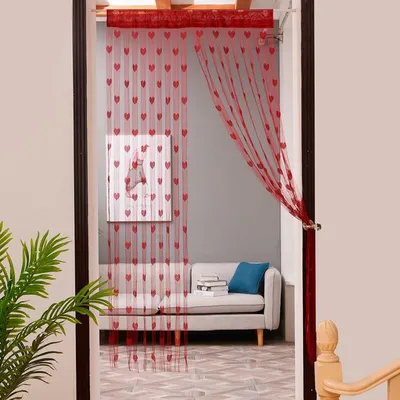 Living Room Curtains Modern Heart Tulle Living Room Curtains Modern Heart Tulle