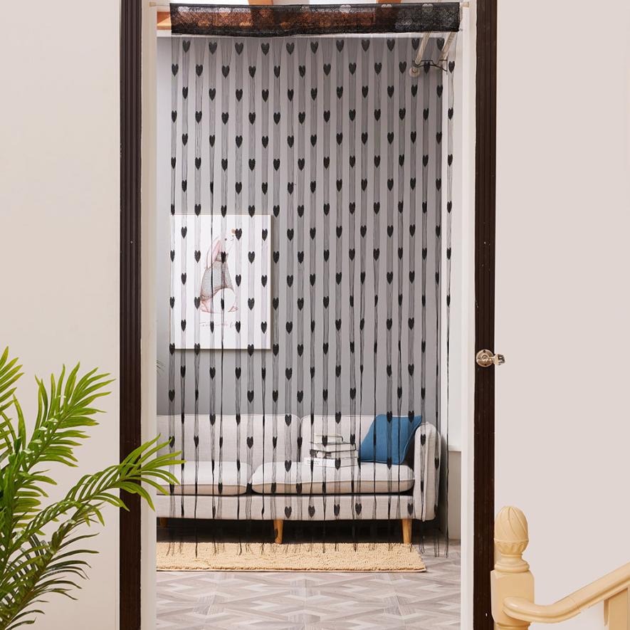 Living Room Curtains Modern Heart Tulle Living Room Curtains Modern Heart Tulle