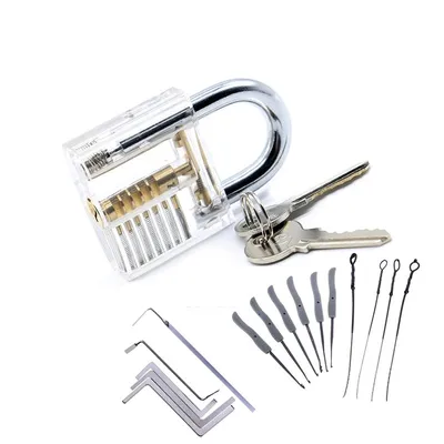 Lock Pick Set Practice Padlock