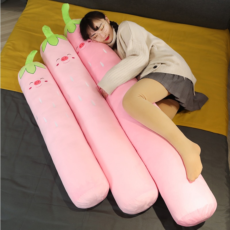 Long Bolster Cushion with Fruit Design