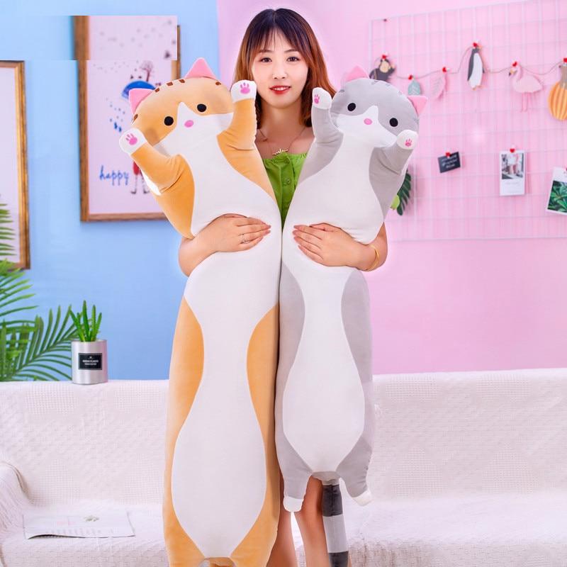 Long Cat Pillow Decorative Plush Long Cat Pillow Decorative Plush