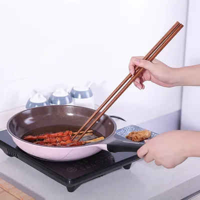 Long Cooking Chopsticks Wood Utensils Long Cooking Chopsticks Wood Utensils