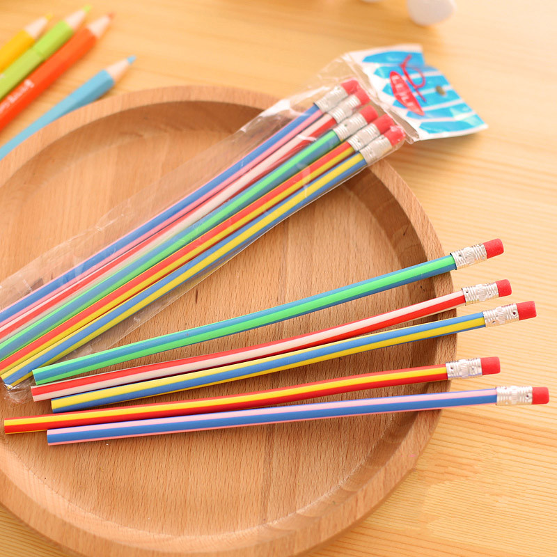 Long Flexible Bendable Pencils (10 pcs)