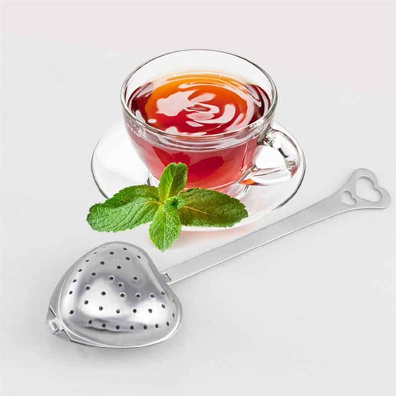 Long Handle Heart Shaped Tea Infusers (10 pcs) Long Handle Heart Shaped Tea Infusers (10 pcs)