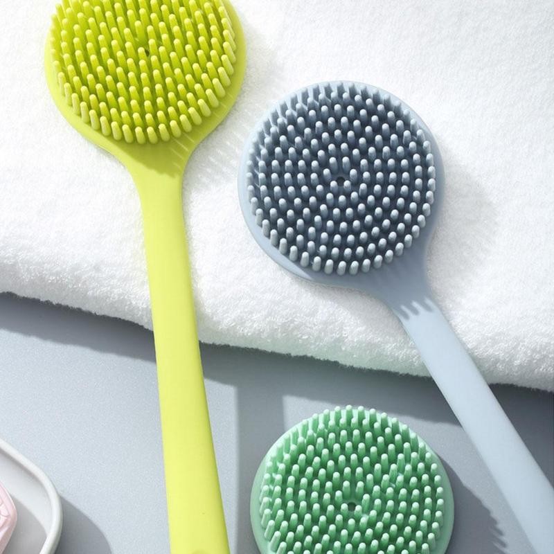 Long Handle Silicone Back Brush