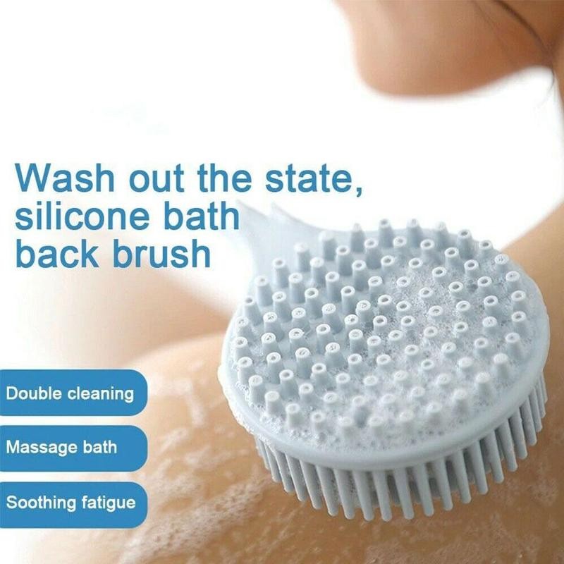 Long Handle Silicone Back Brush