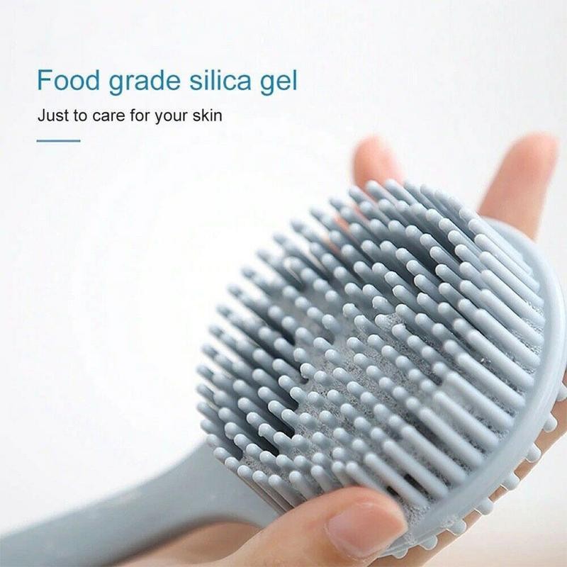 Long Handle Silicone Back Brush