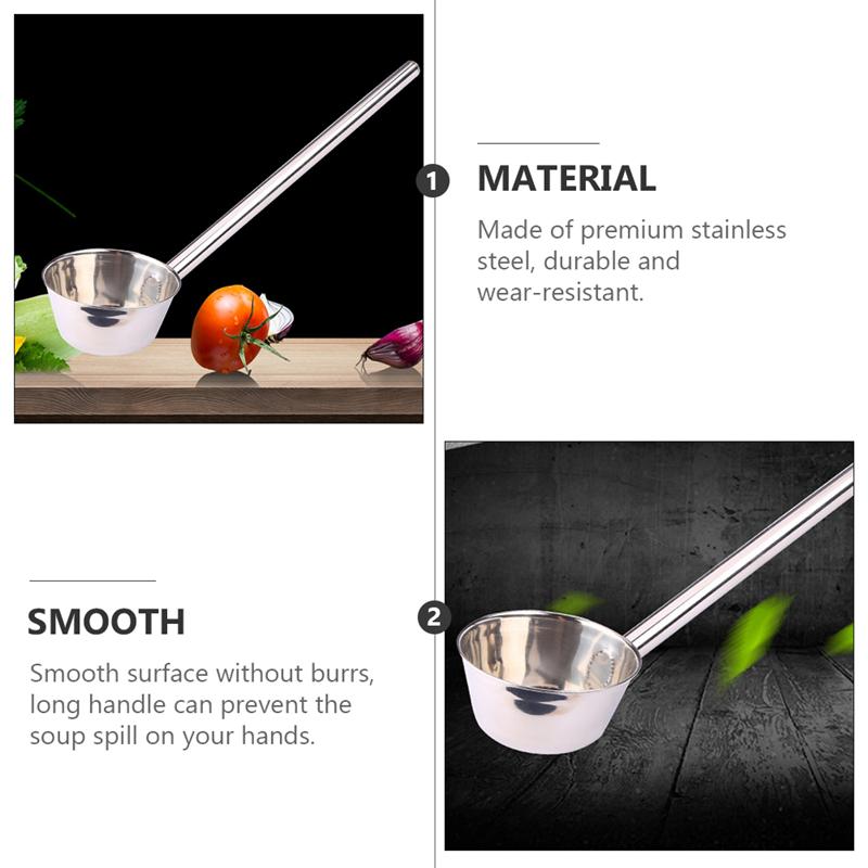 Long Handle Stainless Water Spoon Long Handle Stainless Water Spoon