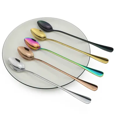 Long Handle Teaspoon Stirrer (4 pcs) Long Handle Teaspoon Stirrer (4 pcs)
