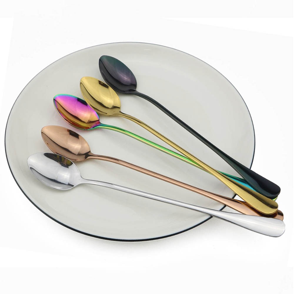 Long Handle Teaspoon Stirrer (4 pcs) Long Handle Teaspoon Stirrer (4 pcs)