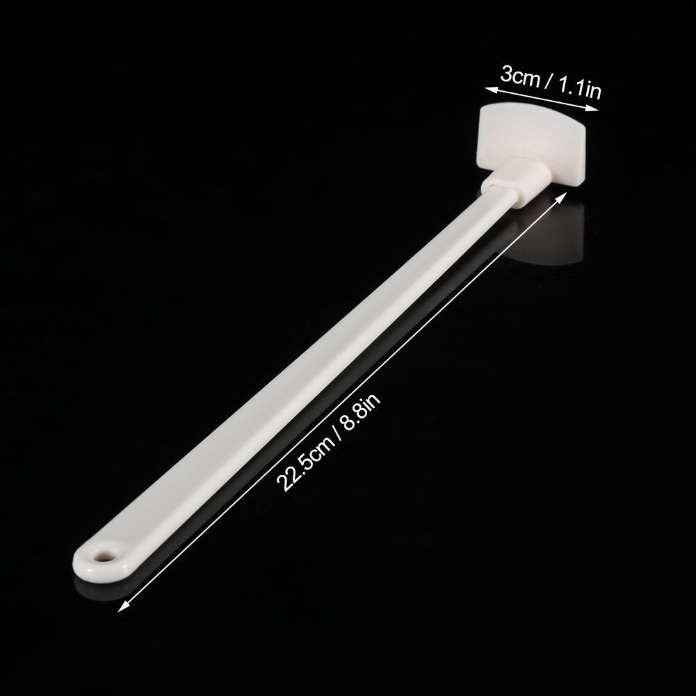 Long Handled Silicone Jar Scraper
