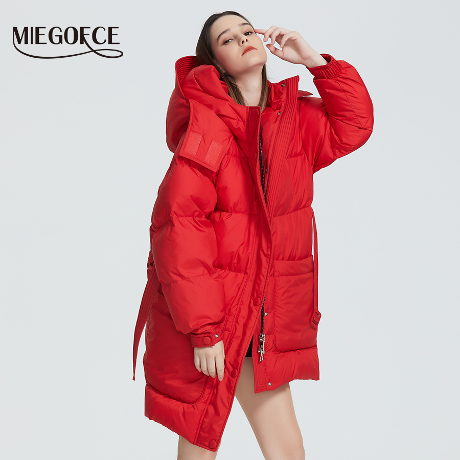 Long Hooded Coat Warm Jacket Long Hooded Coat Warm Jacket