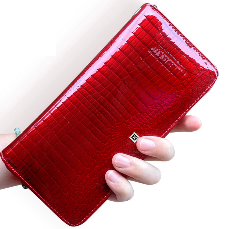 Long Leather Wallet With Coin Pocket Long Leather Wallet With Coin Pocket