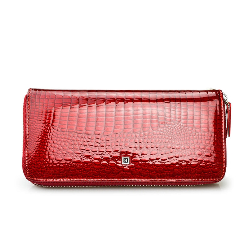Long Leather Wallet With Coin Pocket Long Leather Wallet With Coin Pocket
