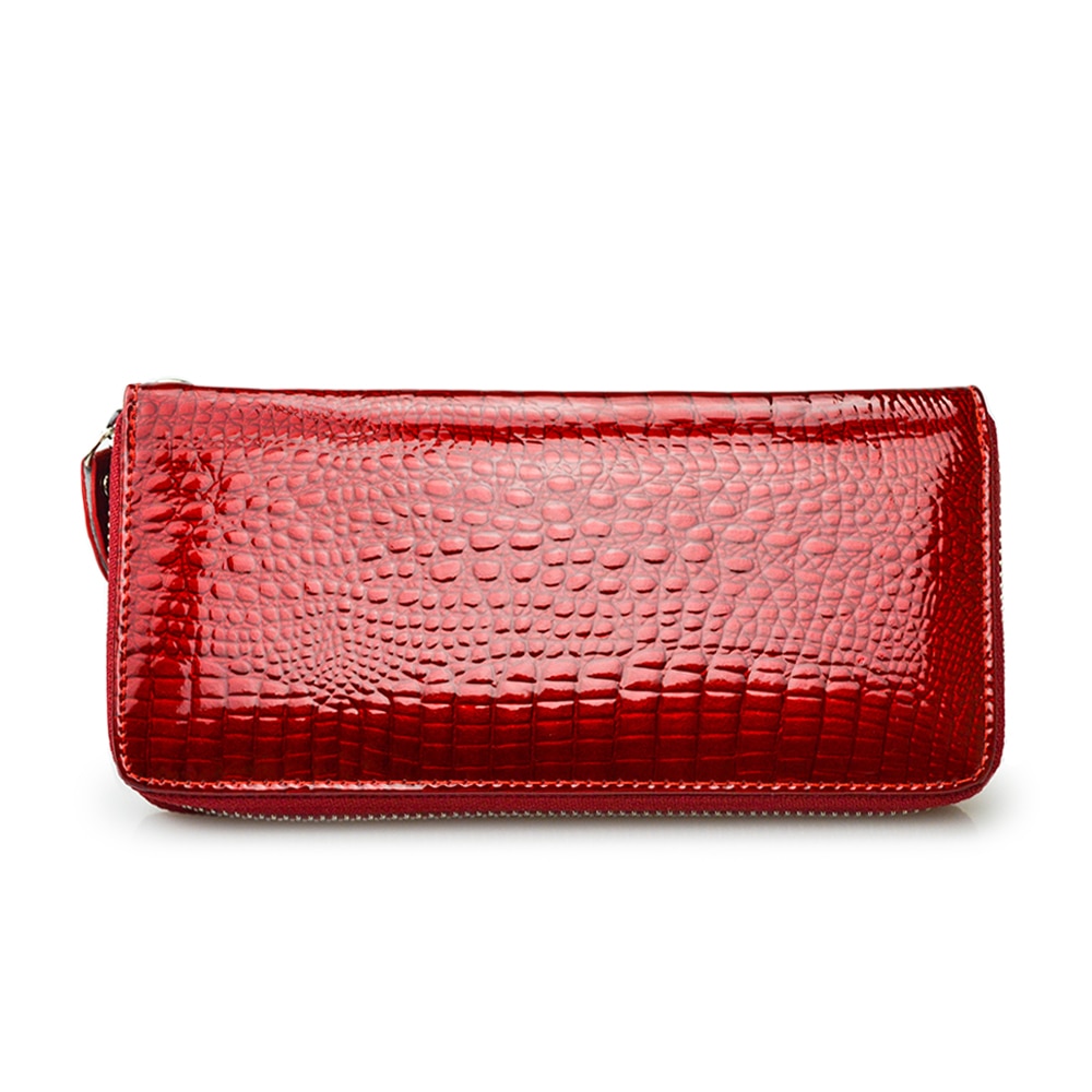 Long Leather Wallet With Coin Pocket Long Leather Wallet With Coin Pocket