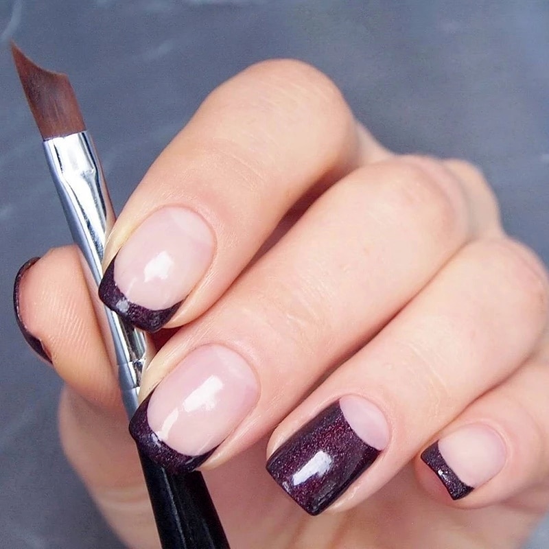 Long Manicure Nail French Brush Long Manicure Nail French Brush
