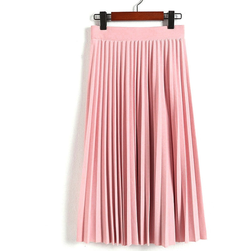 Long Pleated Skirt Formal Wear Long Pleated Skirt Formal Wear