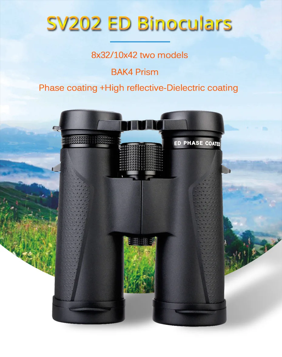 Long Range Binoculars 8×32 or 8×42 or 10×42 IPX7 Waterproof FMC BAK4 Bird Watching Stargazing Camping Travel Astronomy Long Range Binoculars 8×32 or 8×42 or 10×42 IPX7 Waterproof FMC BAK4 Bird Watching Stargazing Camping Travel Astronomy