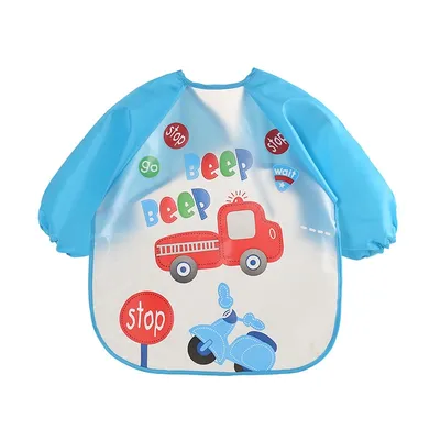 Long Sleeve Bib Baby Apron