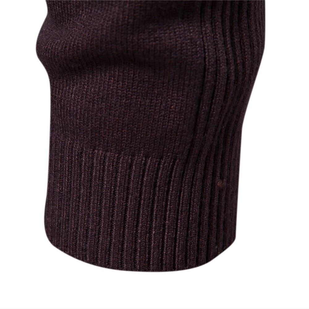 Long Sleeve Mens Turtleneck Sweatshirt