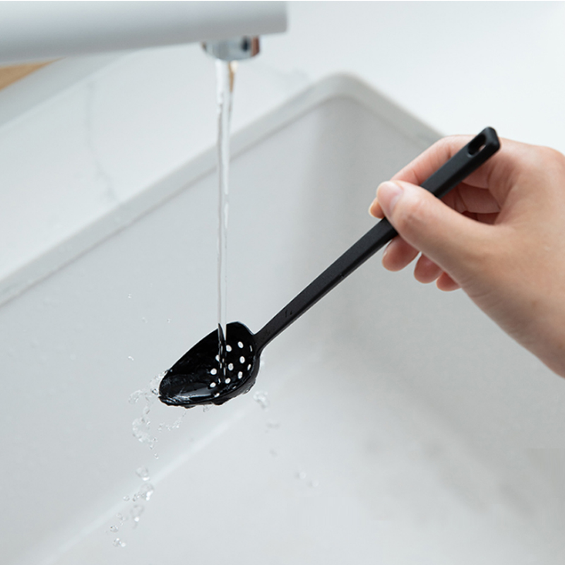 Long Slotted Nylon Spoon