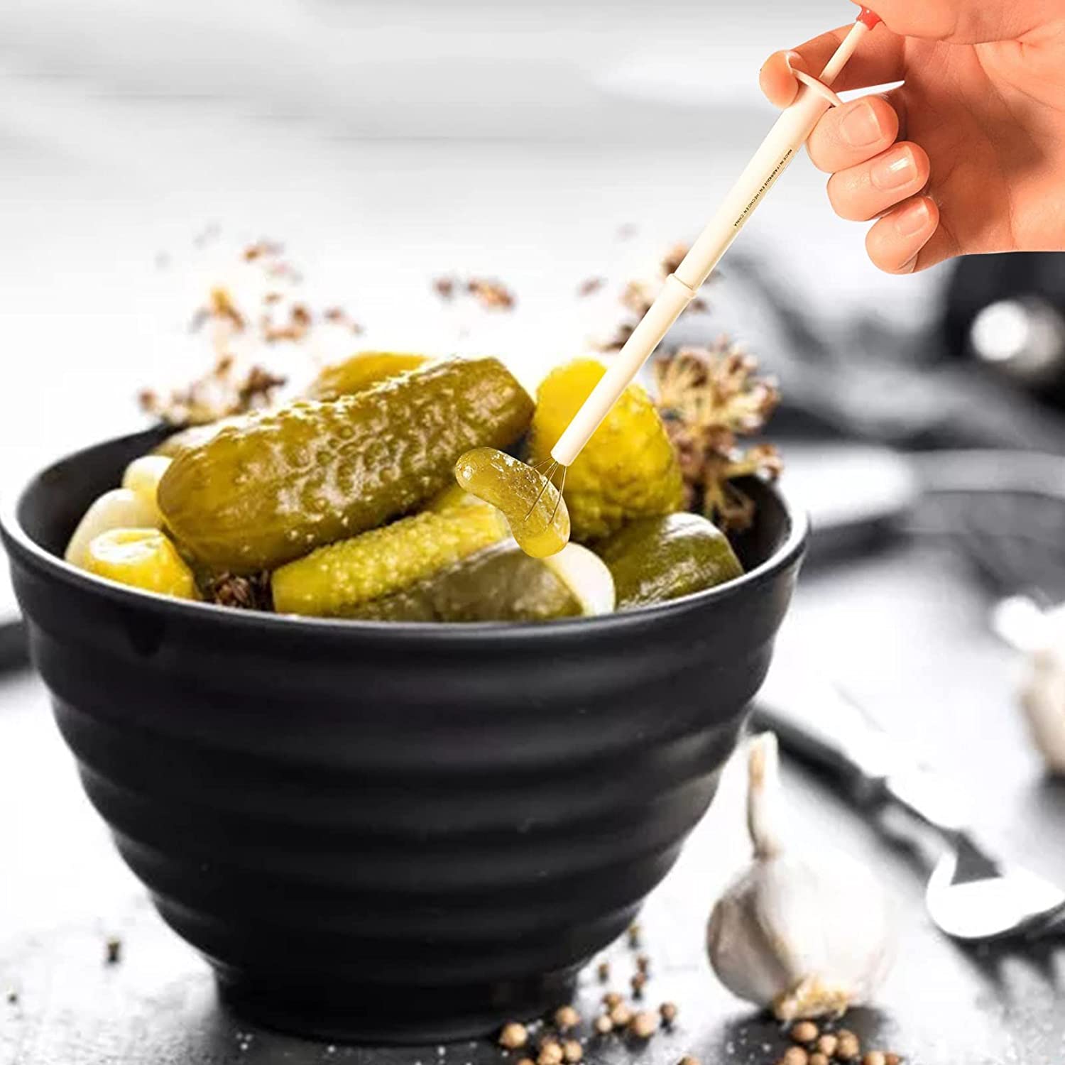 Long Spring Loaded Pickle Pincher
