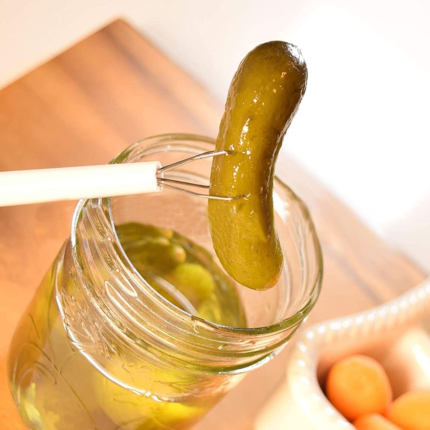 Long Spring Loaded Pickle Pincher
