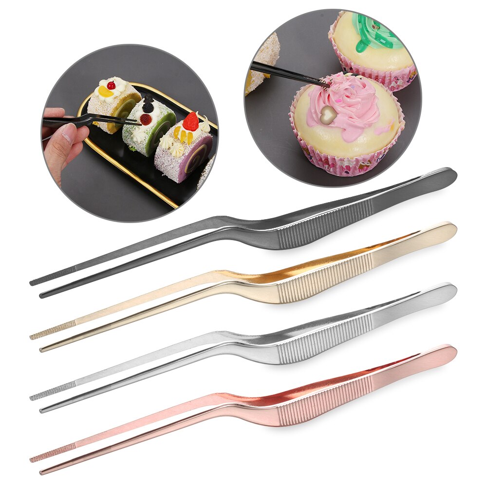 Long Stainless Steel Plating Tweezers
