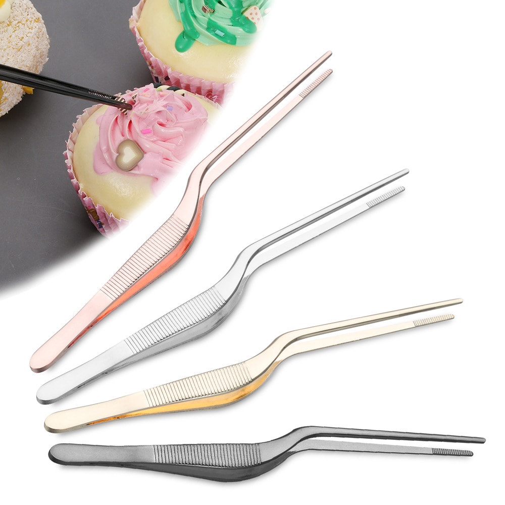 Long Stainless Steel Plating Tweezers