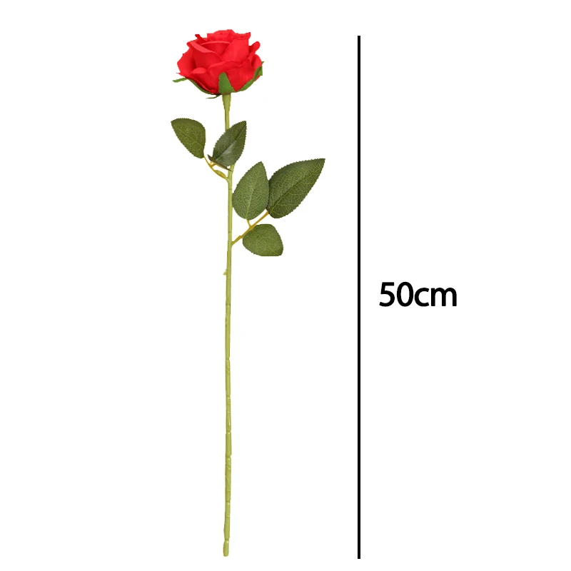 Long Stem Artificial Roses (5 Pcs)