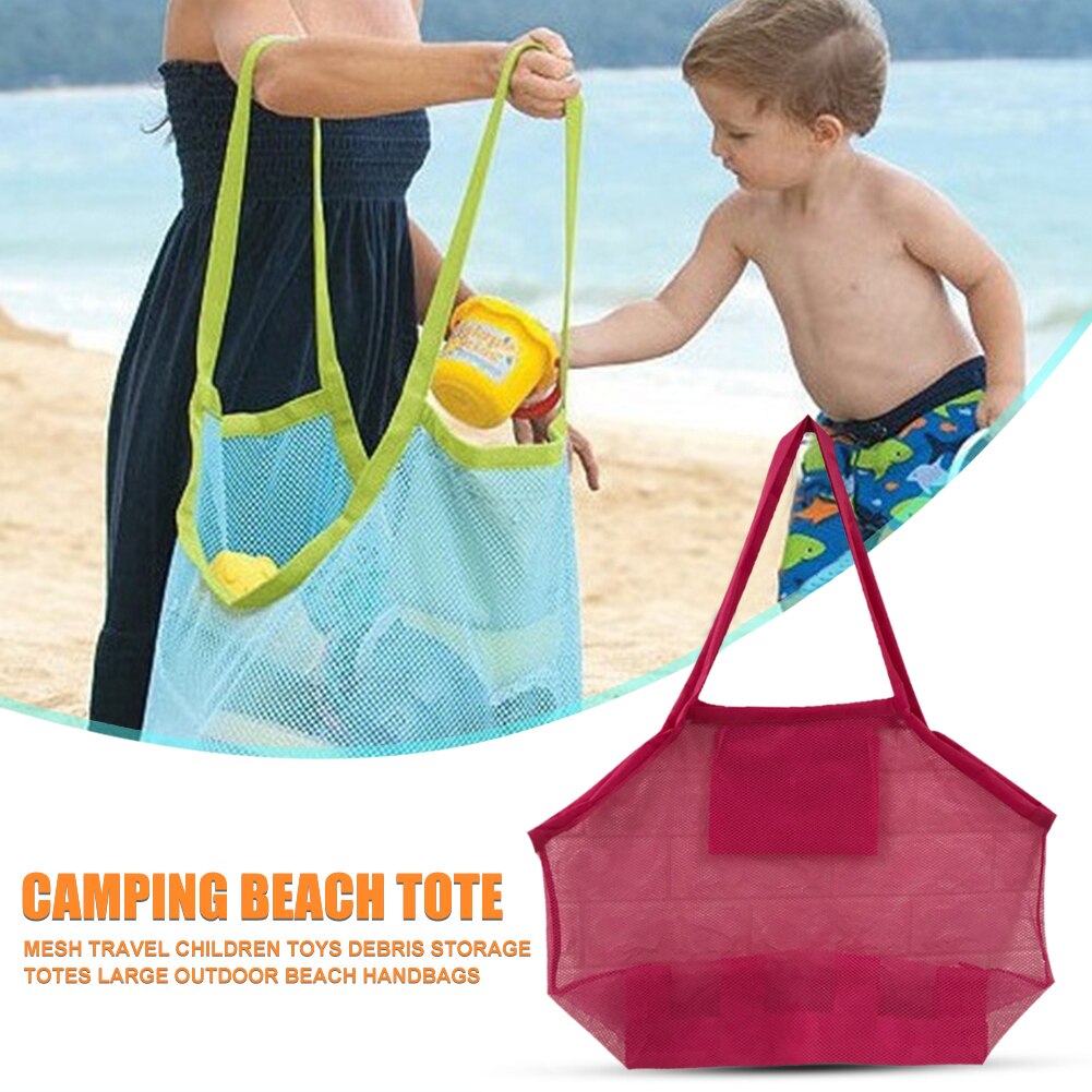 Long Strap Large Mesh Beach Bag Long Strap Large Mesh Beach Bag