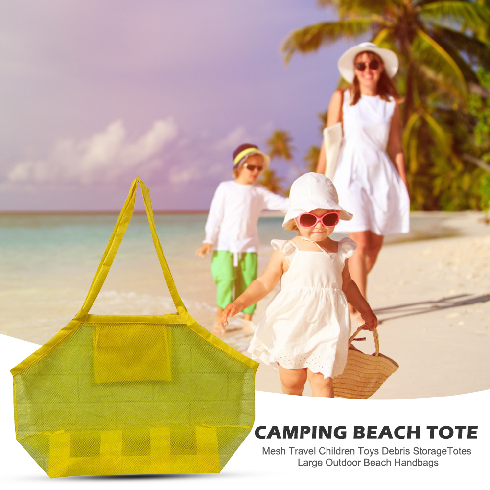 Long Strap Large Mesh Beach Bag Long Strap Large Mesh Beach Bag