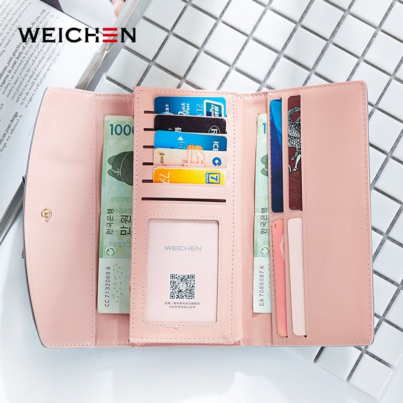 Long Wallet For Women Ladies Purse