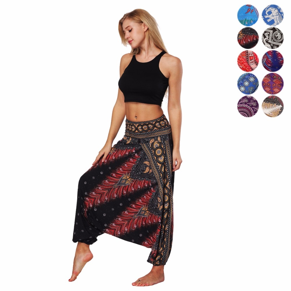 Loose Yoga Pants Harem Printed Pants Loose Yoga Pants Harem Printed Pants