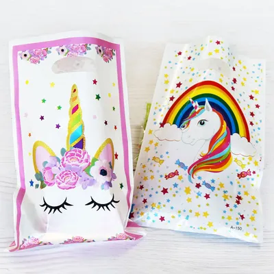 Loot Bags Unicorn Party Supply (Set of 20)