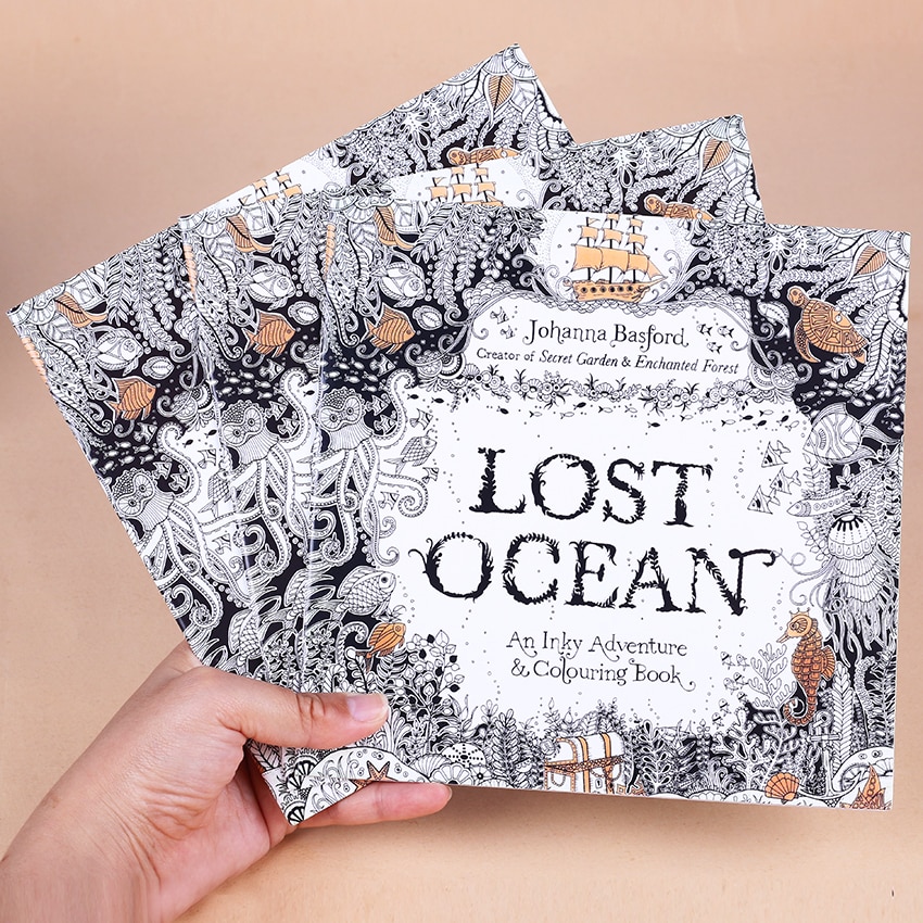Lost Ocean Coloring Book Lost Ocean Coloring Book