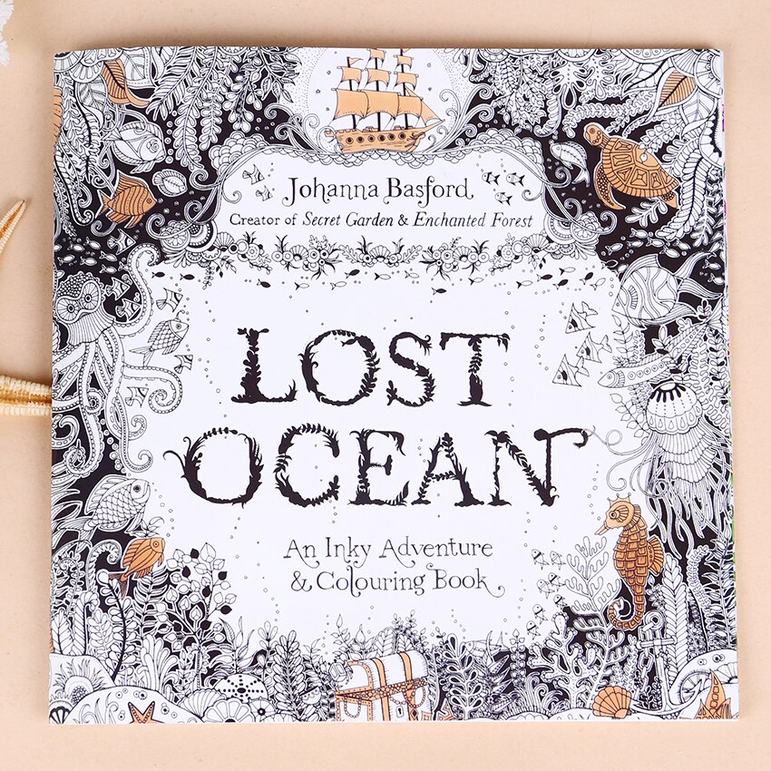 Lost Ocean Coloring Book Lost Ocean Coloring Book