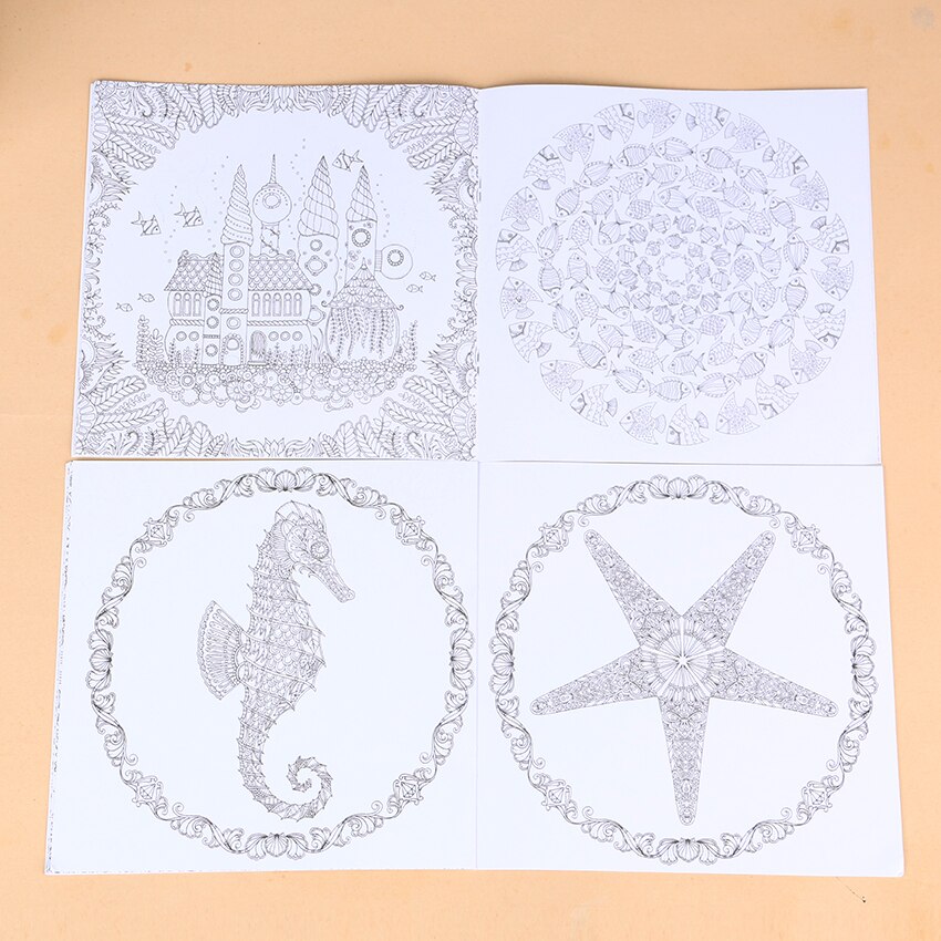 Lost Ocean Coloring Book Lost Ocean Coloring Book