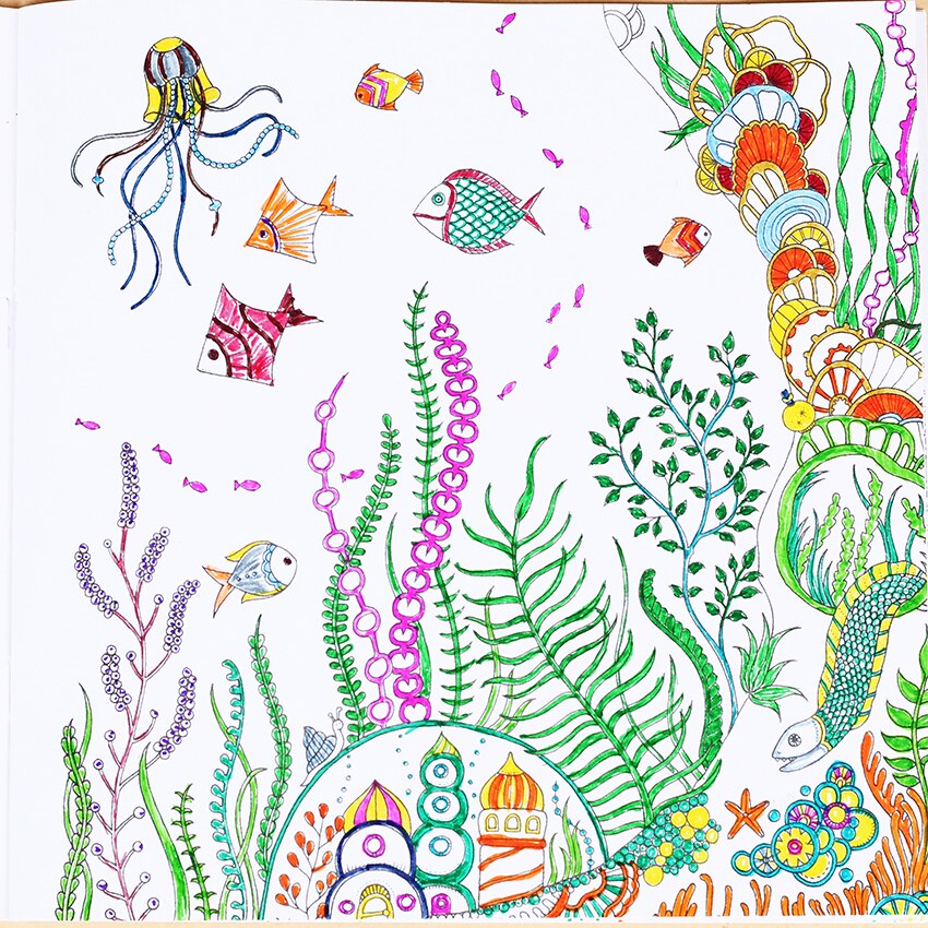 Lost Ocean Coloring Book Lost Ocean Coloring Book