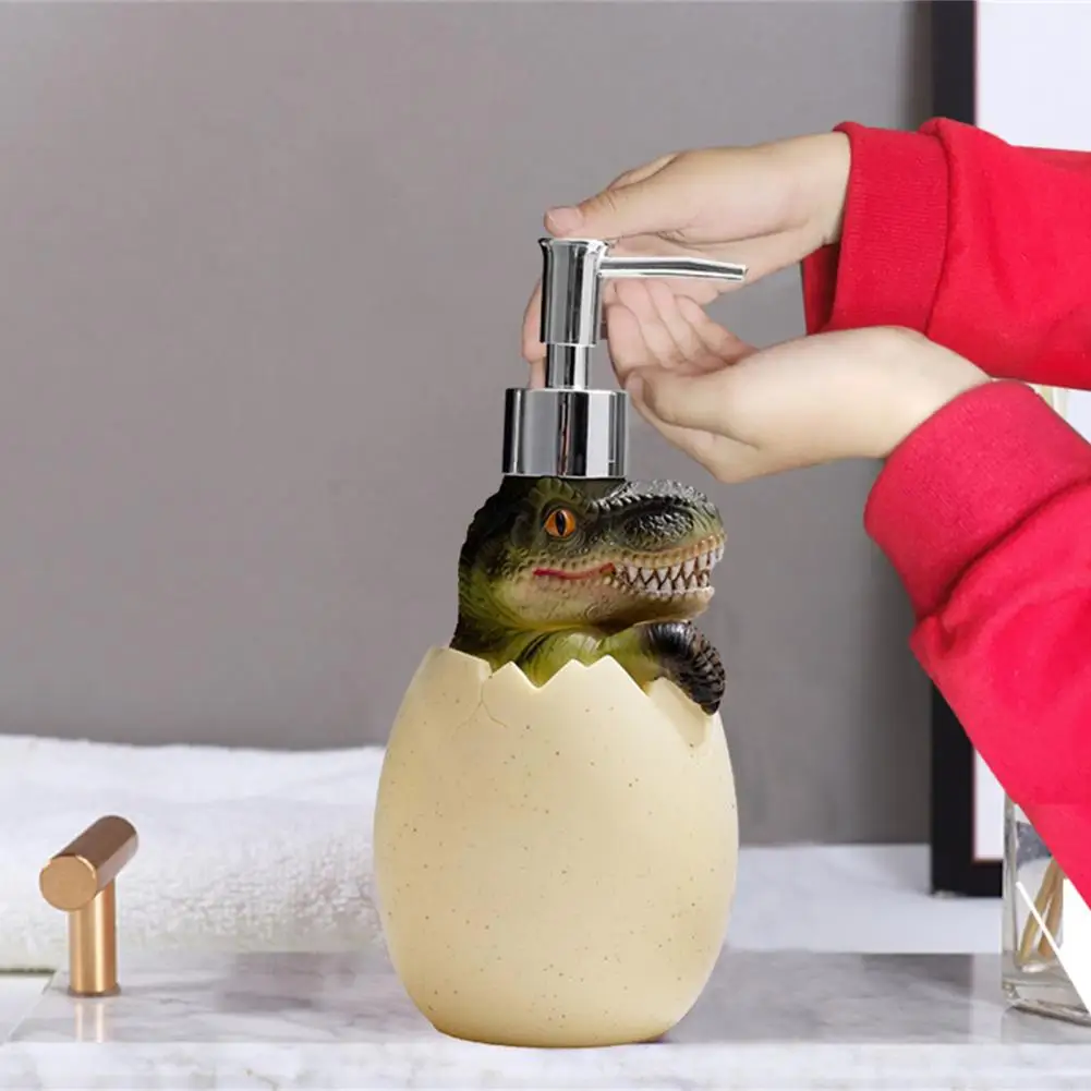Lotion Dispenser Large Capacity 560ml Cute Dinosaur Refillable Empty Bottle Hand Cleanser Shampoo Container Bathroom Lotion Dispenser Large Capacity 560ml Cute Dinosaur Refillable Empty Bottle Hand Cleanser Shampoo Container Bathroom