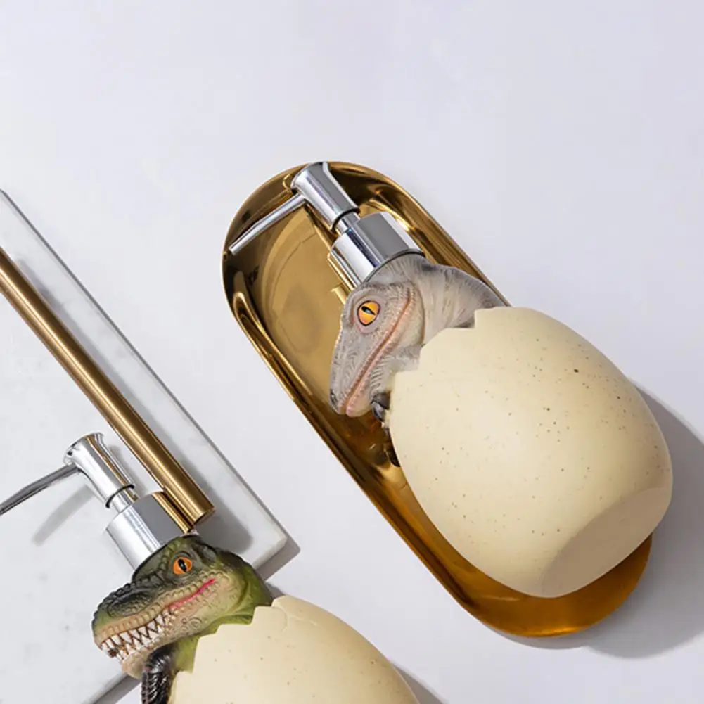 Lotion Dispenser Large Capacity 560ml Cute Dinosaur Refillable Empty Bottle Hand Cleanser Shampoo Container Bathroom Lotion Dispenser Large Capacity 560ml Cute Dinosaur Refillable Empty Bottle Hand Cleanser Shampoo Container Bathroom