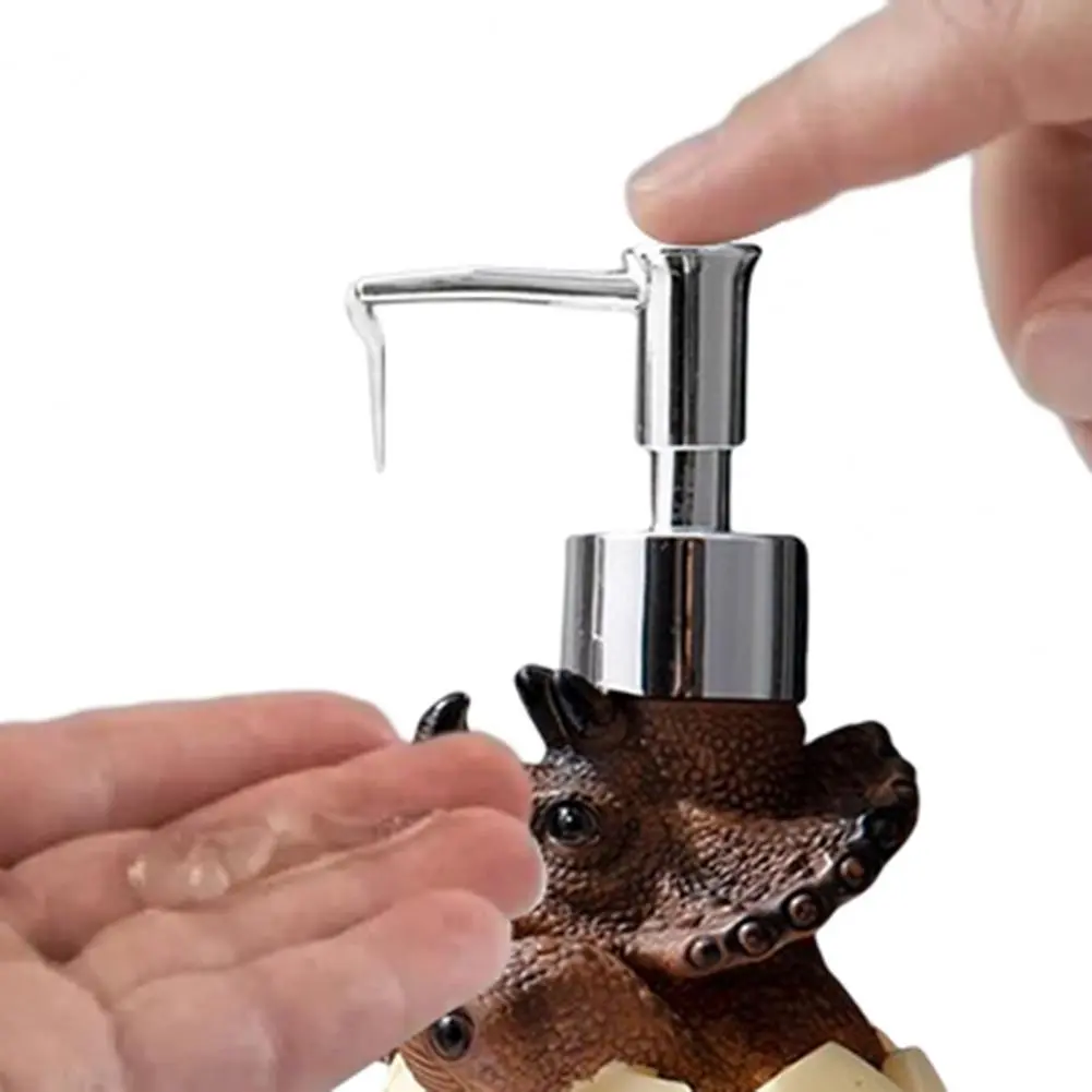 Lotion Dispenser Large Capacity 560ml Cute Dinosaur Refillable Empty Bottle Hand Cleanser Shampoo Container Bathroom Lotion Dispenser Large Capacity 560ml Cute Dinosaur Refillable Empty Bottle Hand Cleanser Shampoo Container Bathroom