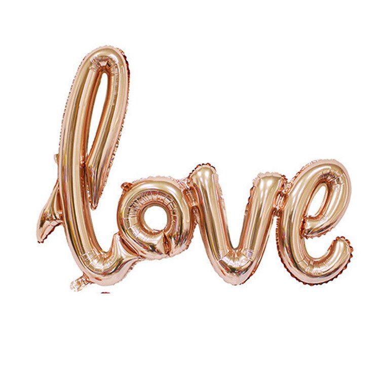 Love Foil Balloon Party Decoration