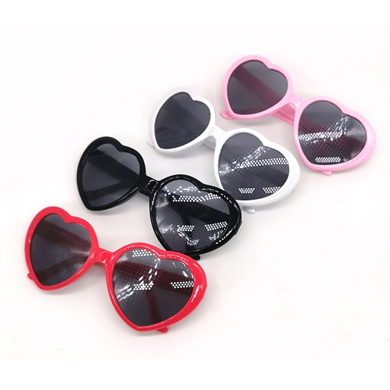 Love Heart Glasses with Special Effect Lenses