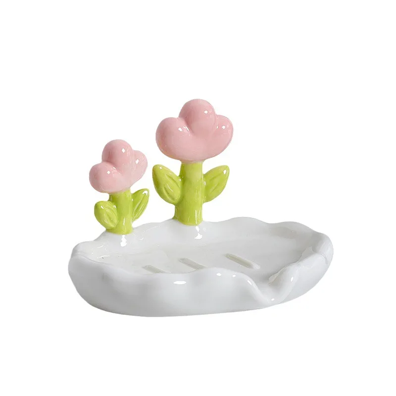 Lovely Decorative Flower Soap Dish